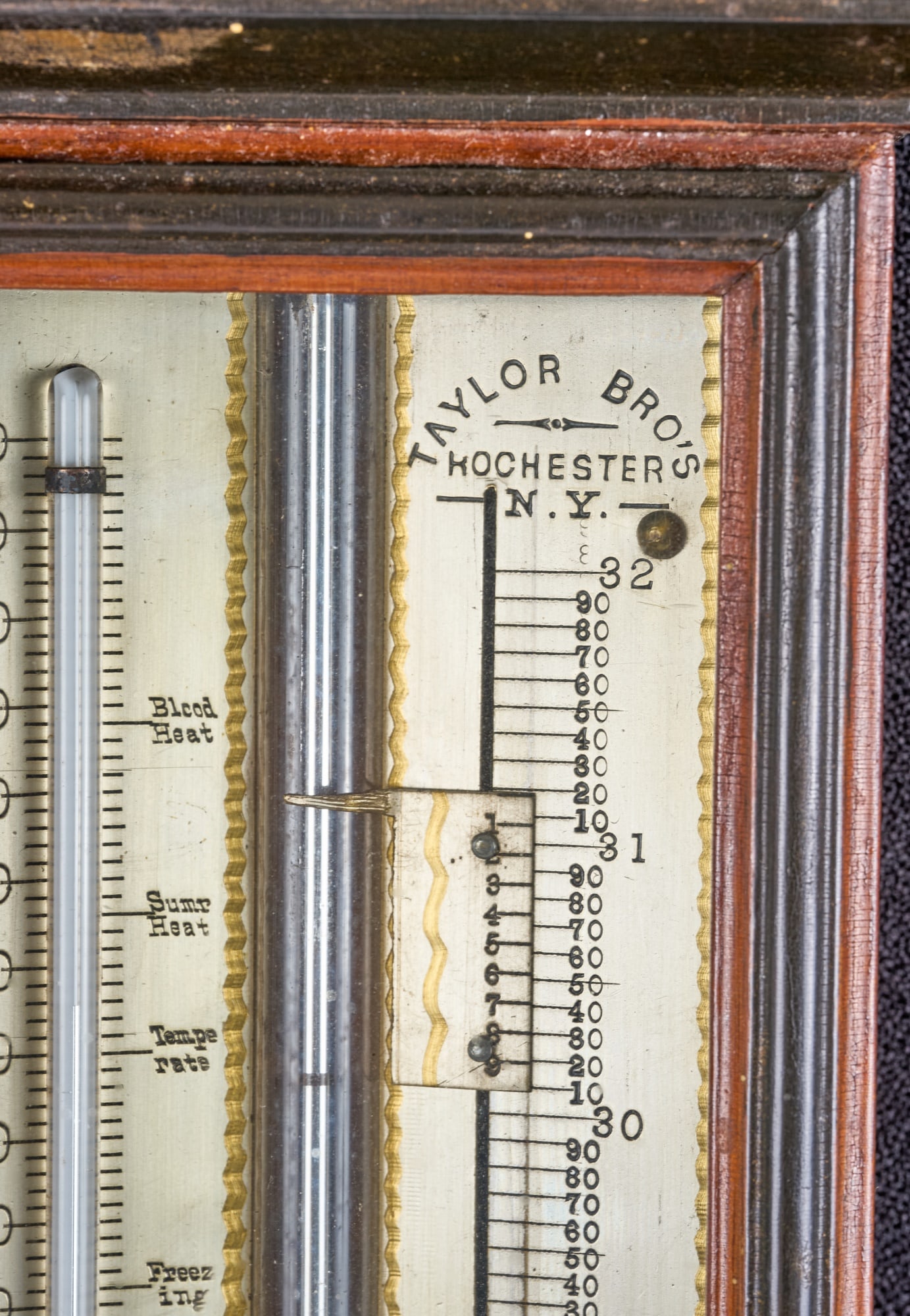 TAYLOR BROTHERS STICK BAROMETER - 6