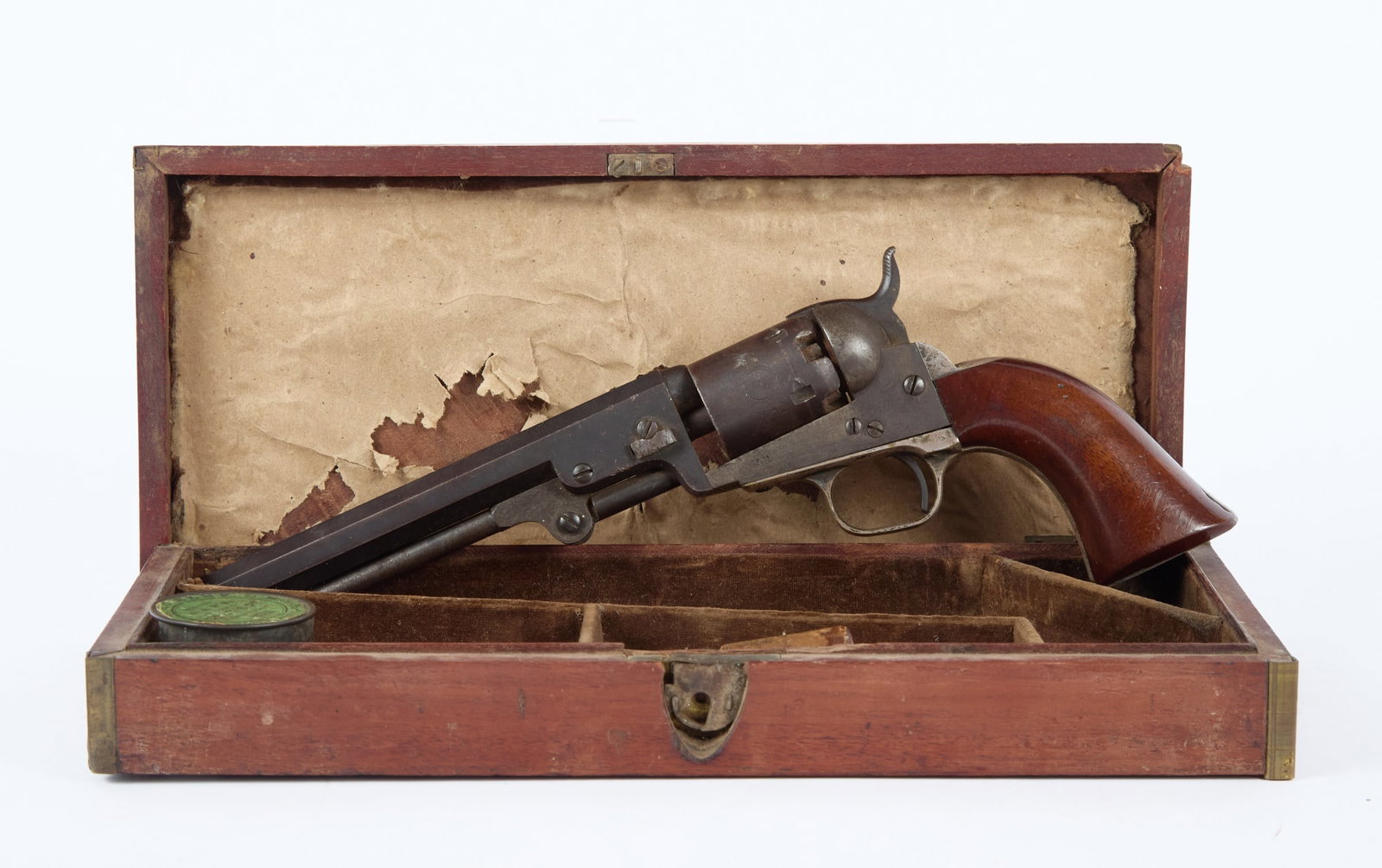 ANTIQUE SAMUEL MODEL 1849 COLT REVOLVER (1 of 13)