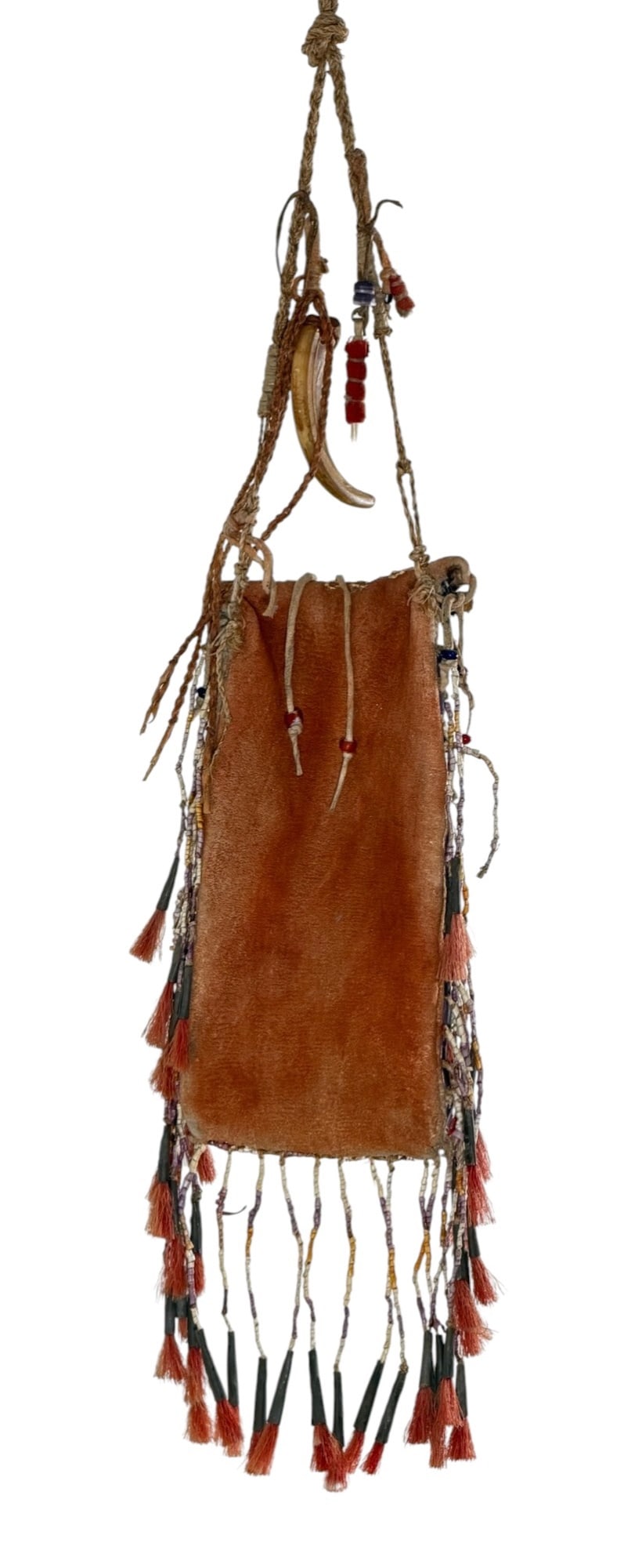 WAMPUM BEADWORK BAG - 10