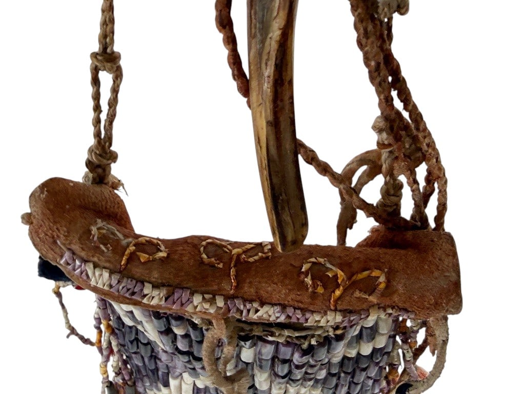 WAMPUM BEADWORK BAG - 7