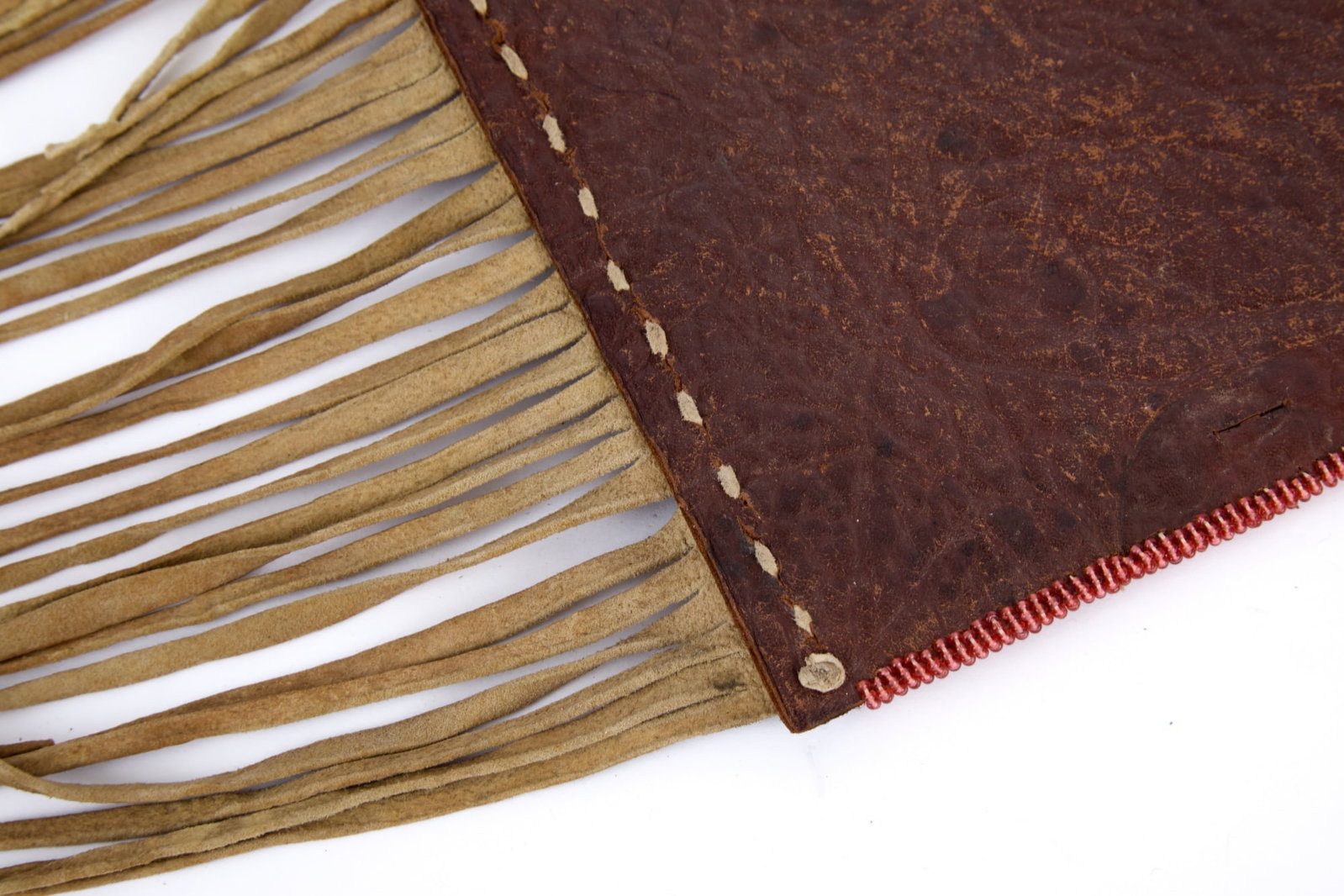 NATIVE AMERICAN BEADWORK MIRROR BAG - 11