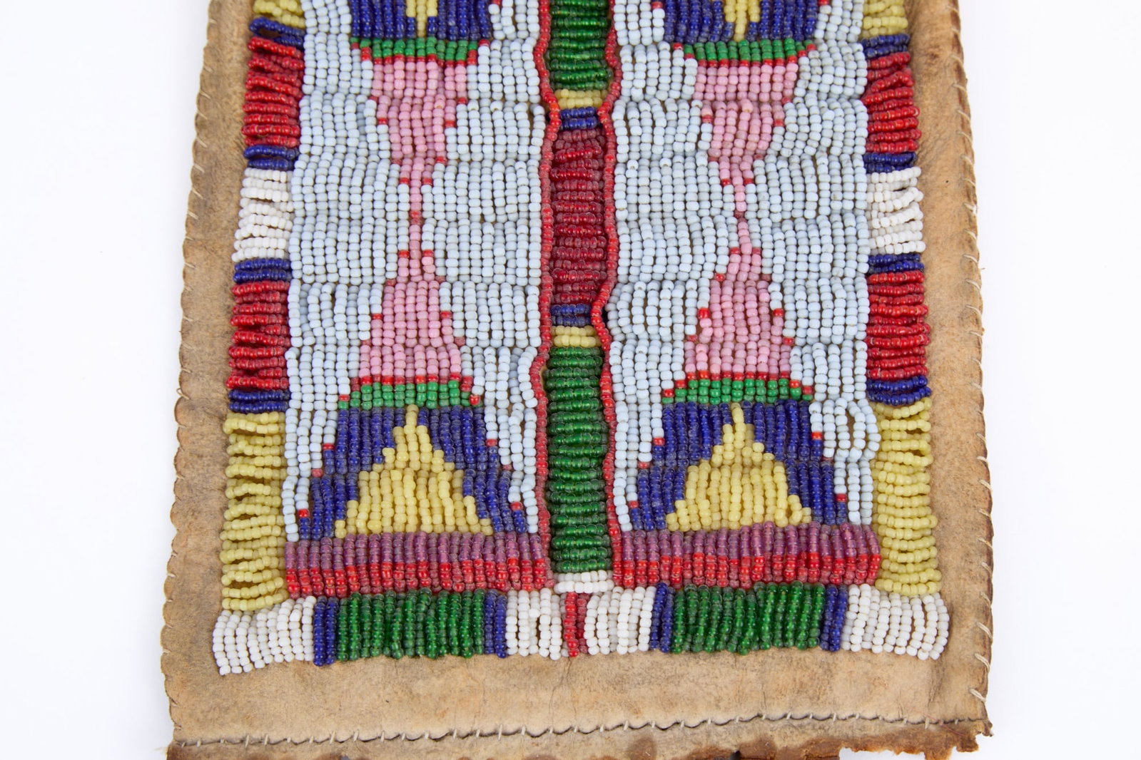 CROW TRIBE BEADWORK DOCUMENT BAG - 5