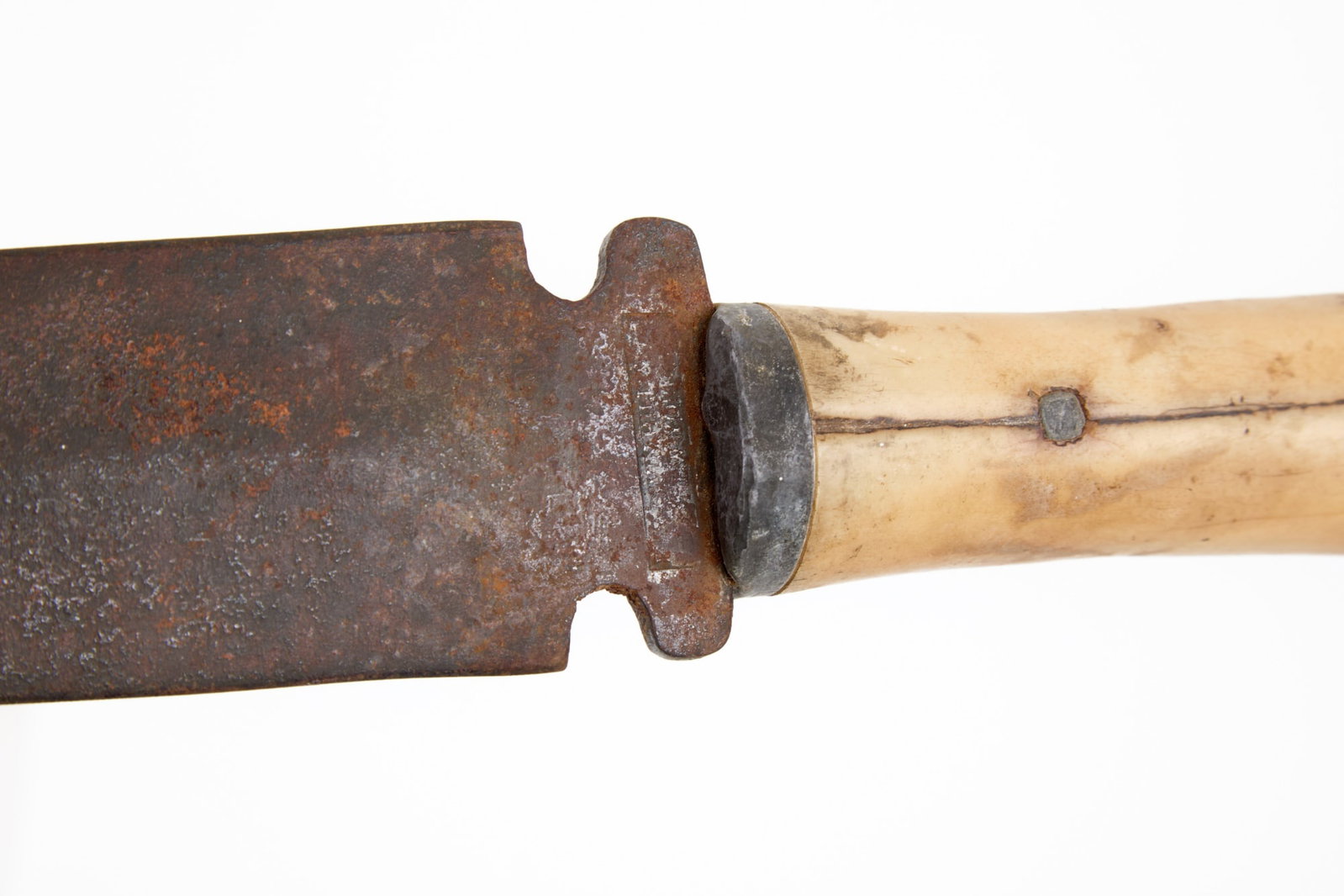 NATIVE AMERICAN BONE HANDLED DAG KNIFE - 10