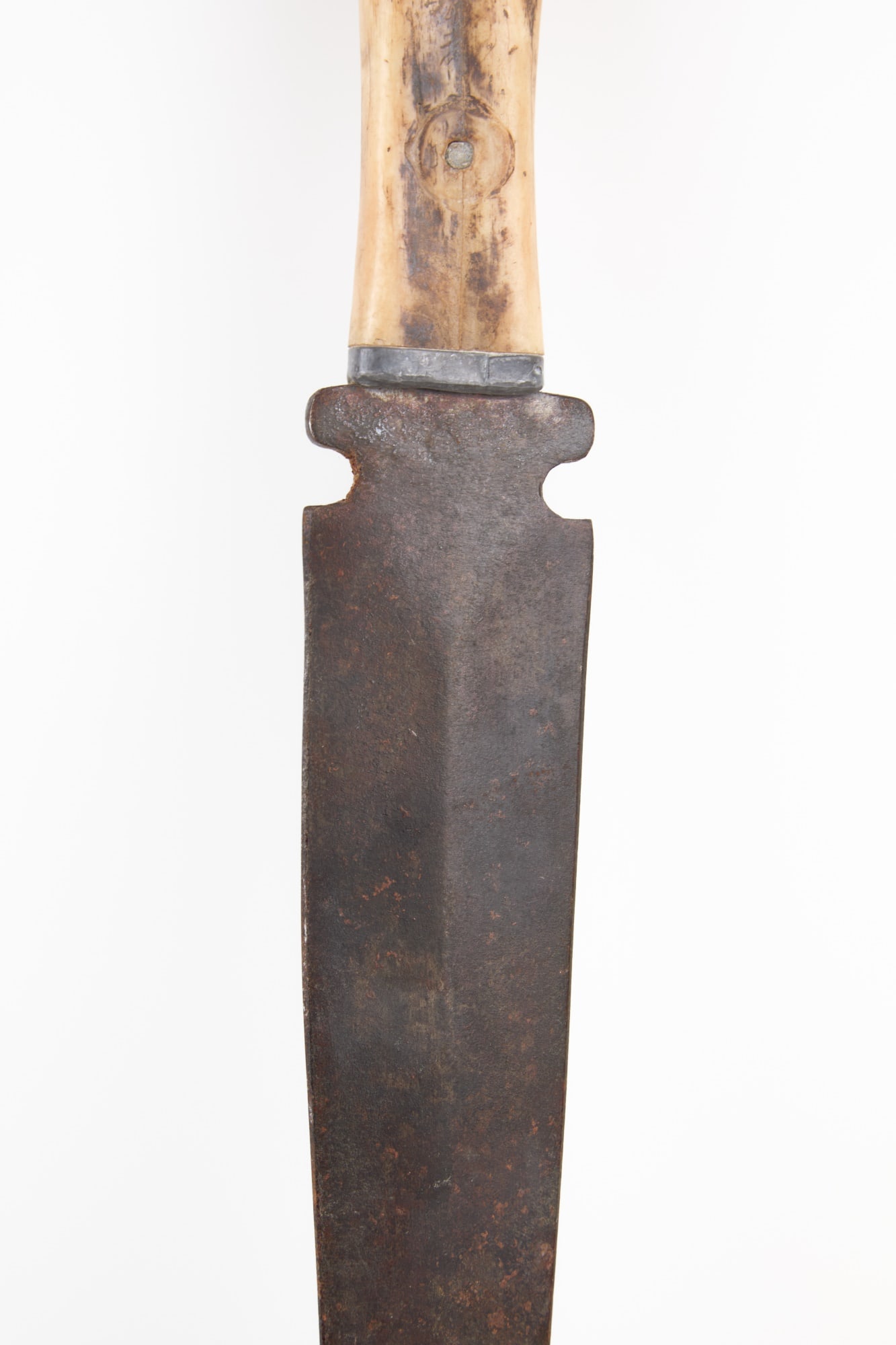 NATIVE AMERICAN BONE HANDLED DAG KNIFE - 5