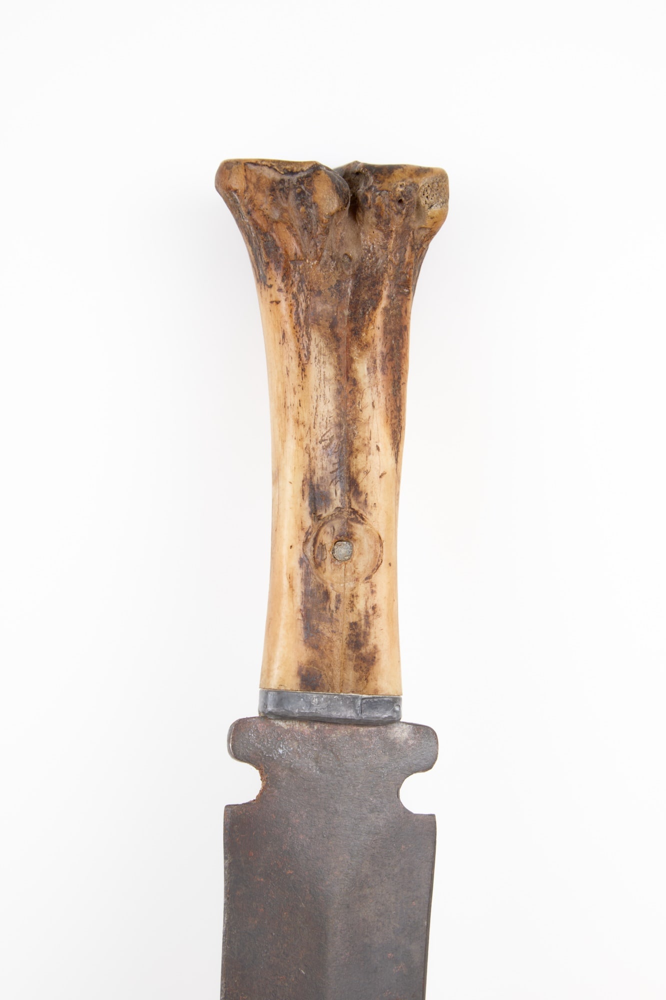 NATIVE AMERICAN BONE HANDLED DAG KNIFE - 6
