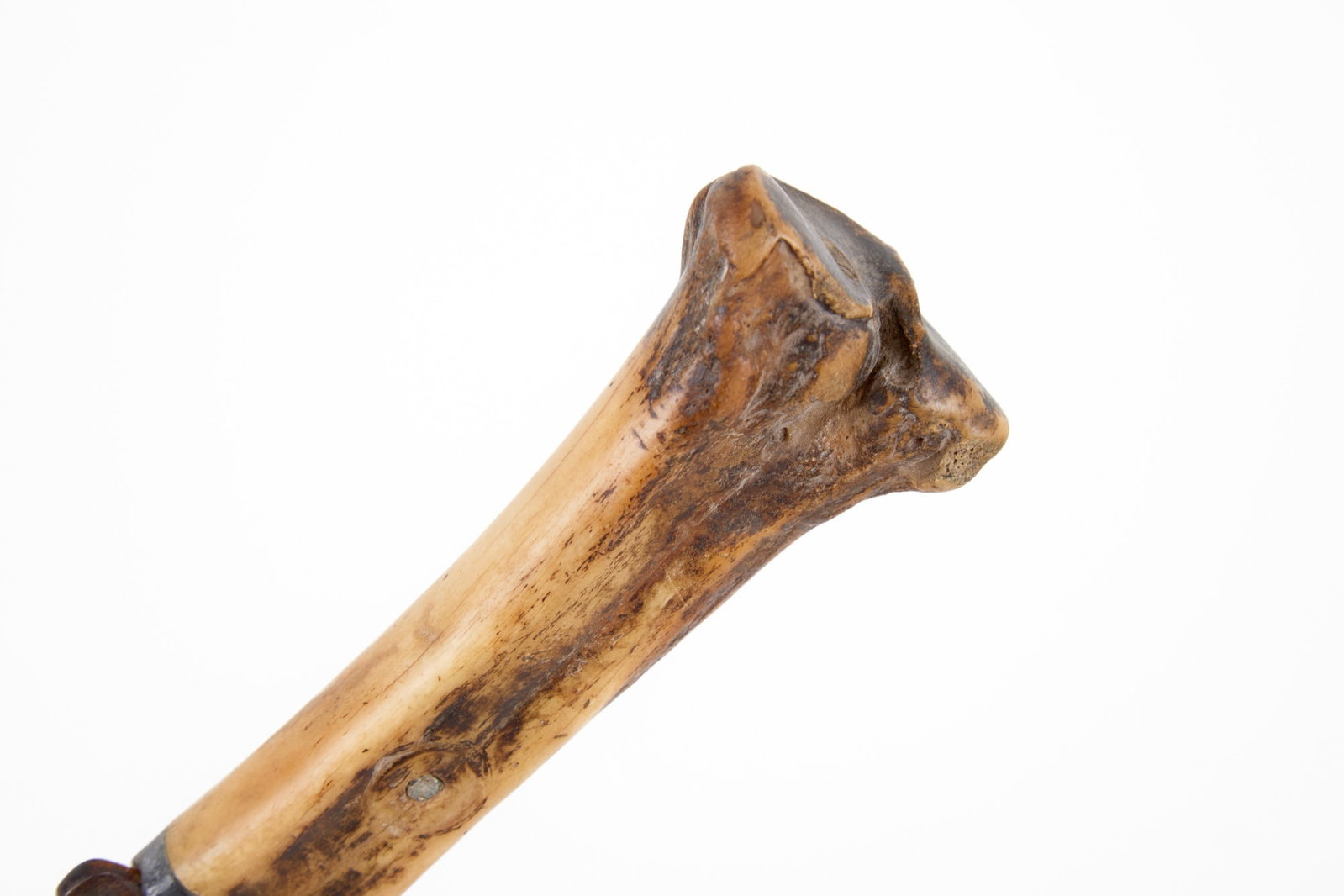 NATIVE AMERICAN BONE HANDLED DAG KNIFE - 9