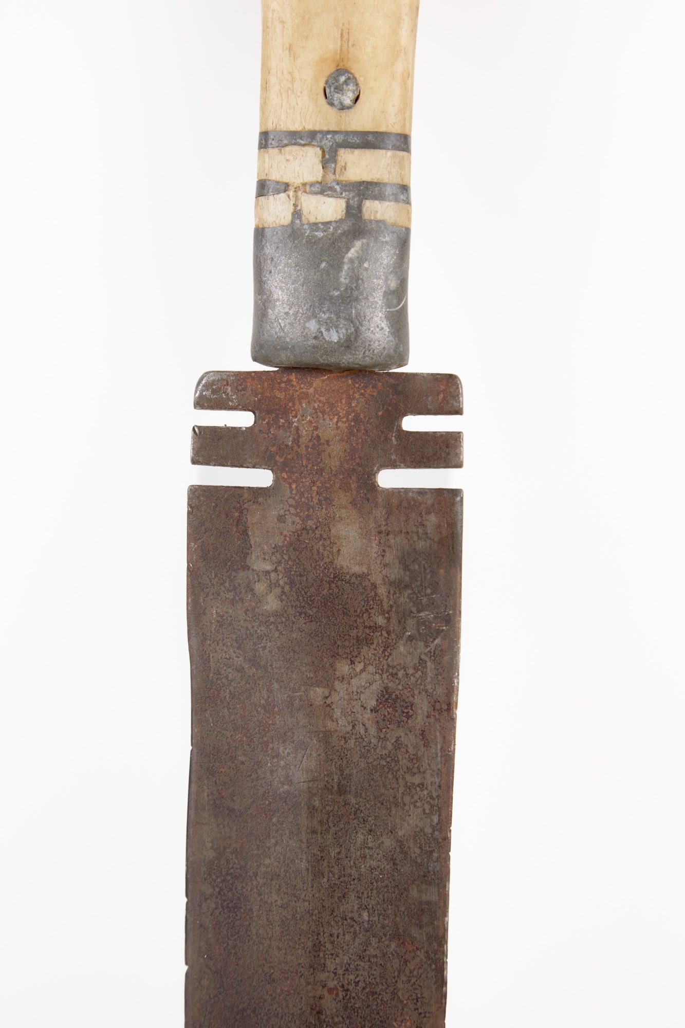 NATIVE AMERICAN BONE HANDLED DAG KNIFE - 4