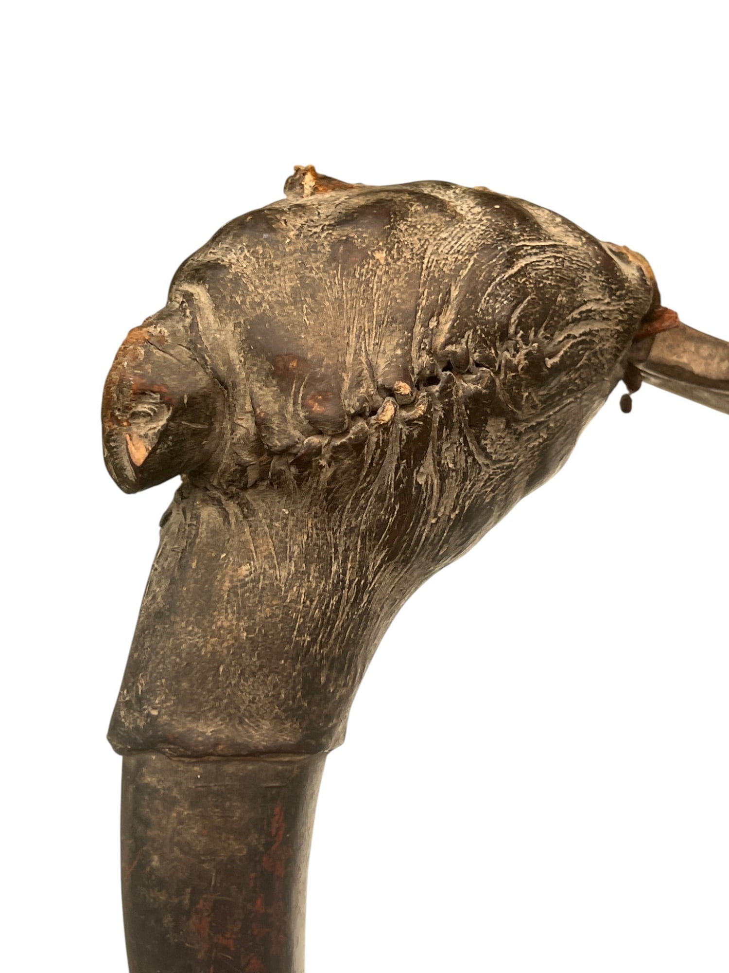NATIVE AMERICAN ADZE/FLESHING TOOL - 4