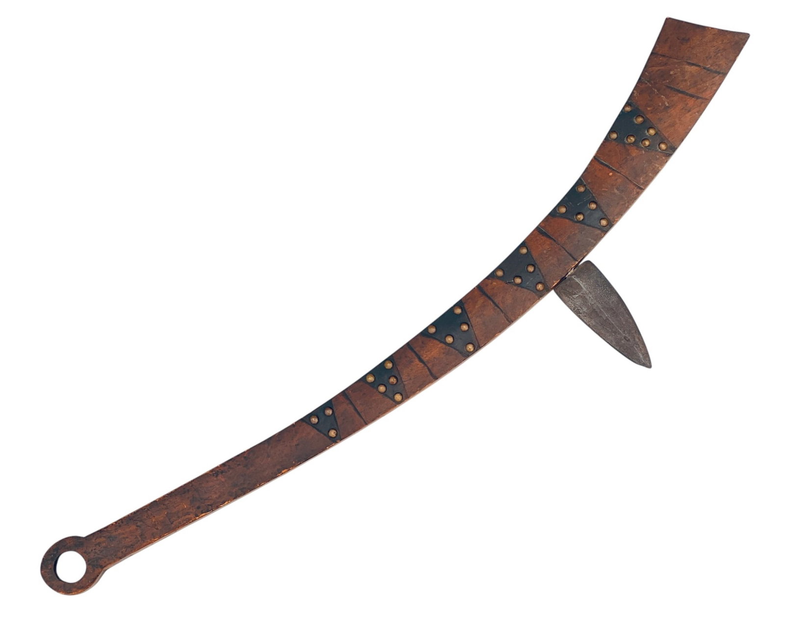 NATIVE AMERICAN GUNSTOCK WAR CLUB (1 of 7)