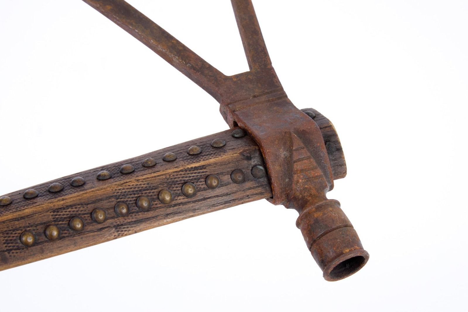 TOMAHAWK TRADE PIPE with BEADWORK DROP - 6
