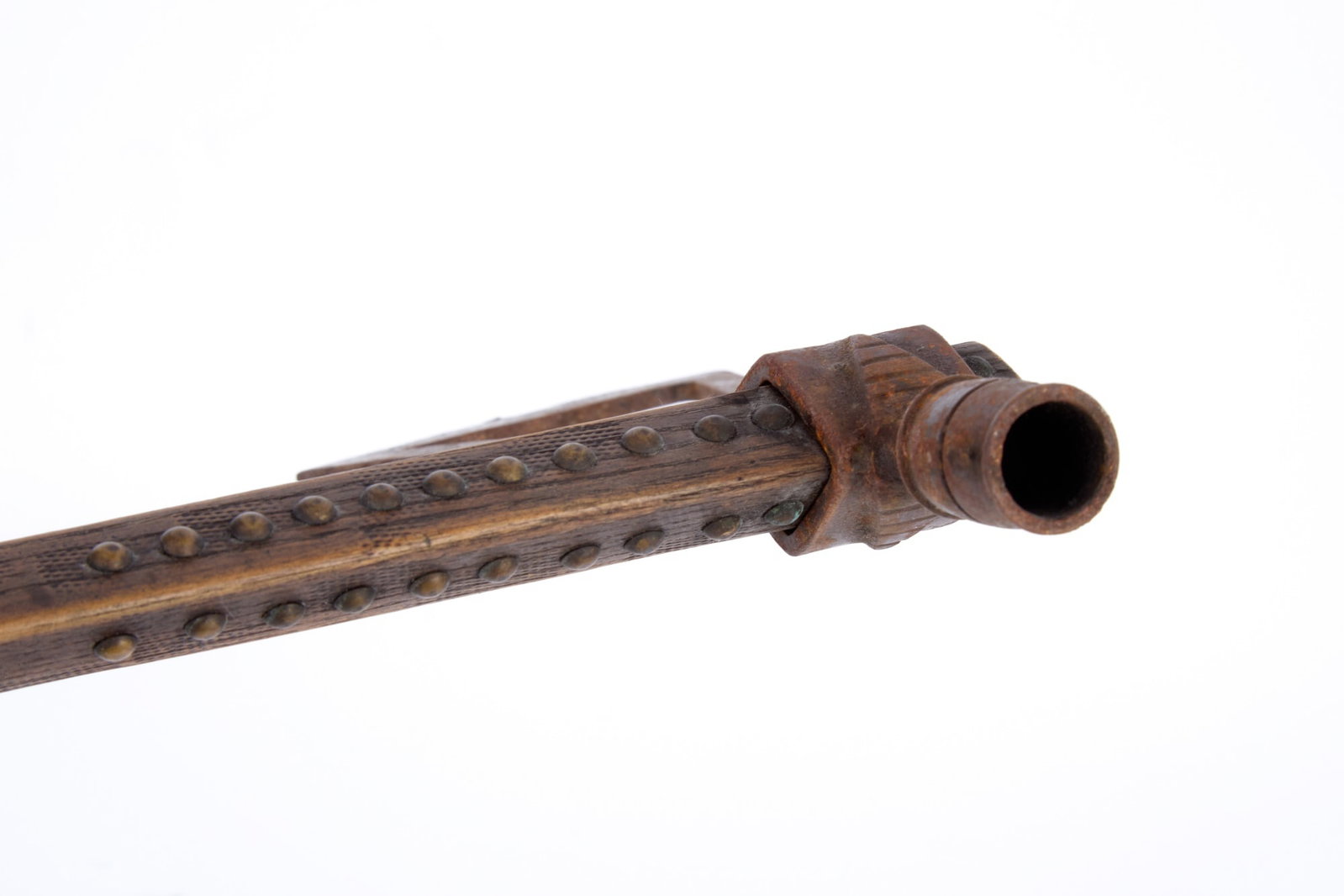 TOMAHAWK TRADE PIPE with BEADWORK DROP - 7