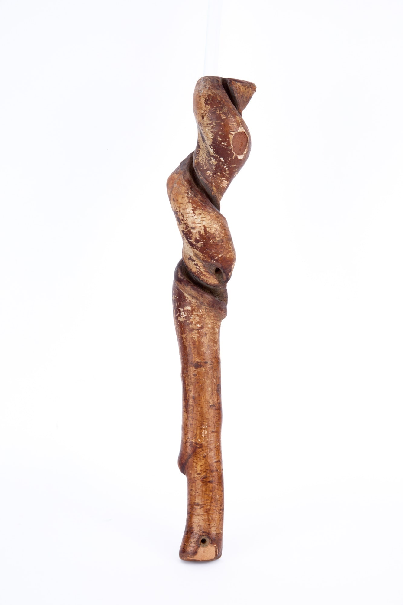 NATIVE AMERICAN TWISTED BIRCH WAR CLUB (1 of 11)