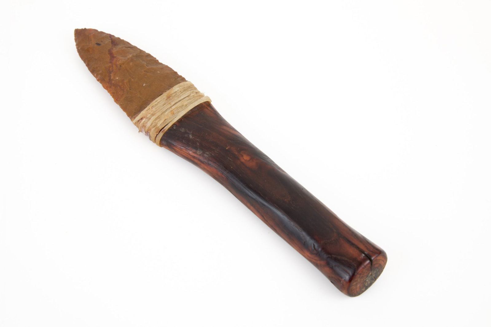 NATIVE AMERICAN STONE DAGGER - 2