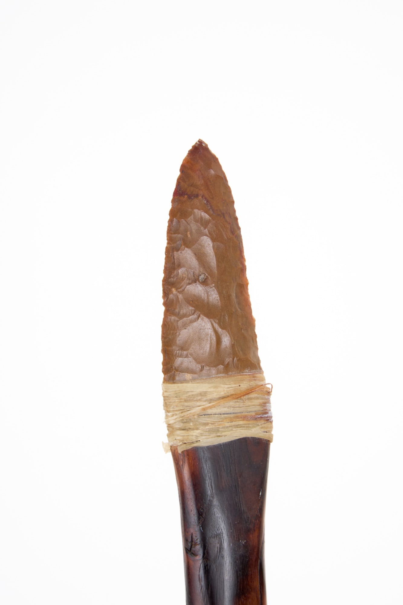NATIVE AMERICAN STONE DAGGER - 4