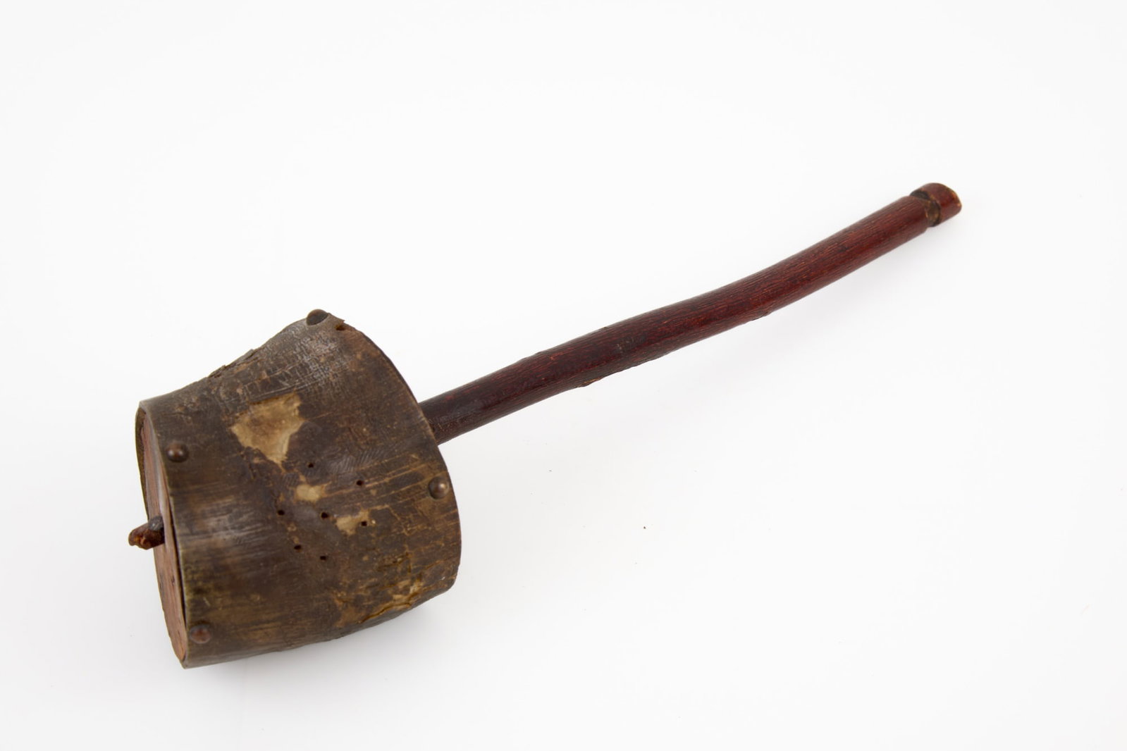 NATIVE AMERICAN HORN RATTLE (1 of 9)