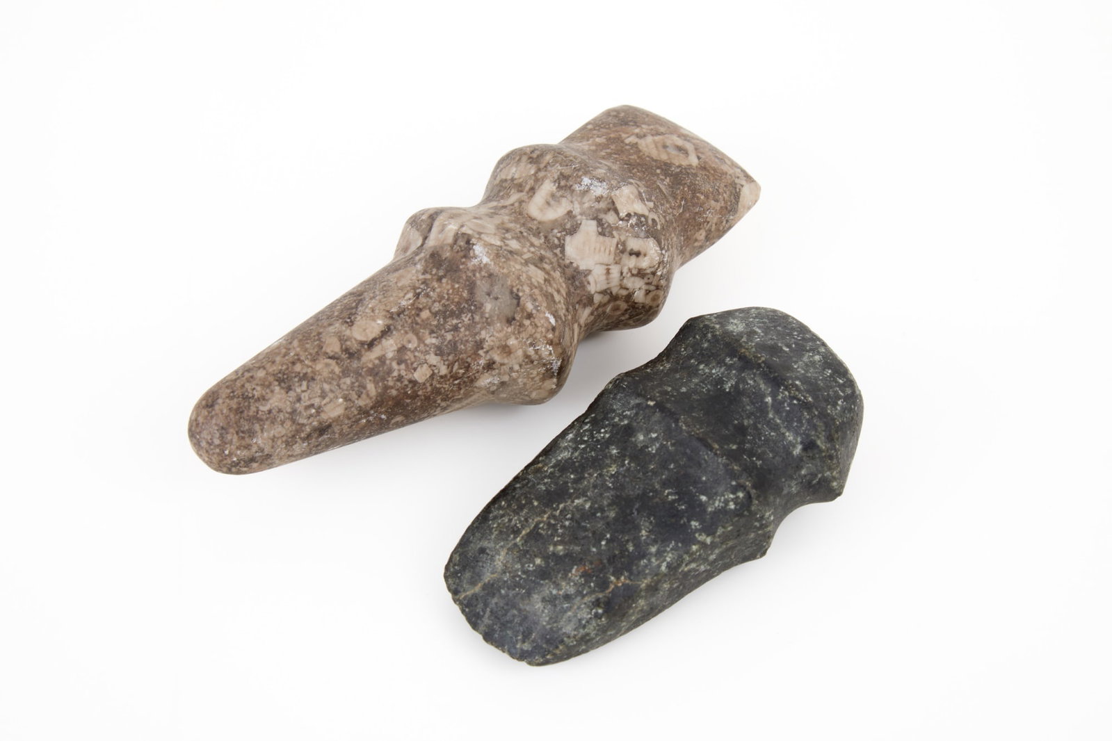 (2) NATIVE AMERICAN STONE TOOL ARTIFACTS/CELTS - 2