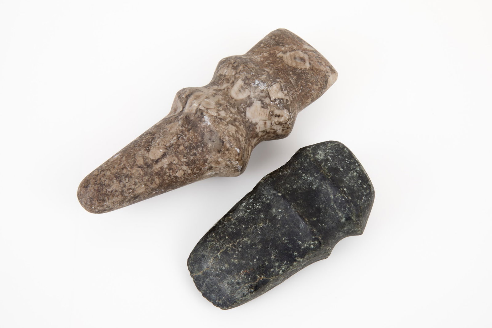 (2) NATIVE AMERICAN STONE TOOL ARTIFACTS/CELTS - 3