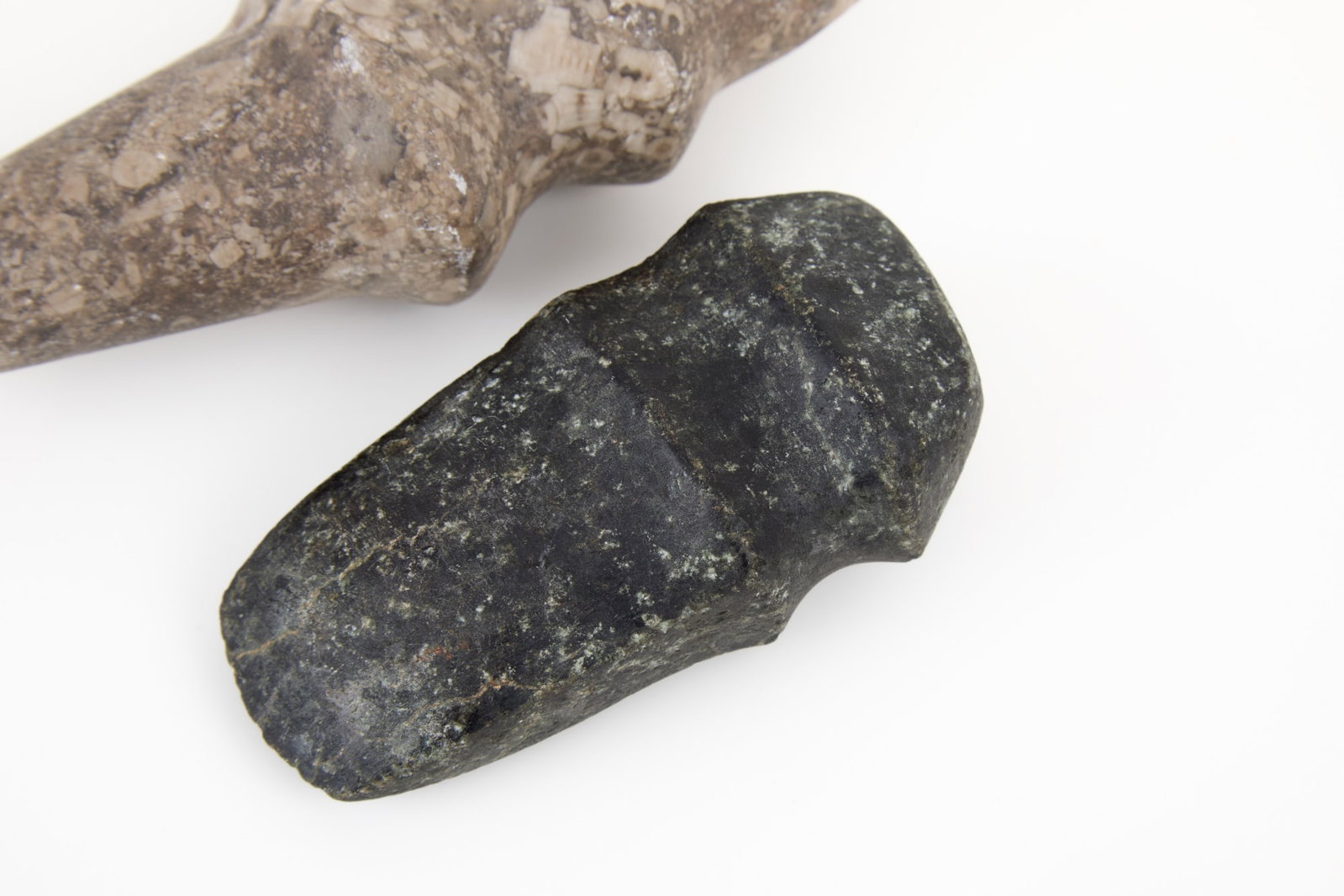 (2) NATIVE AMERICAN STONE TOOL ARTIFACTS/CELTS - 4
