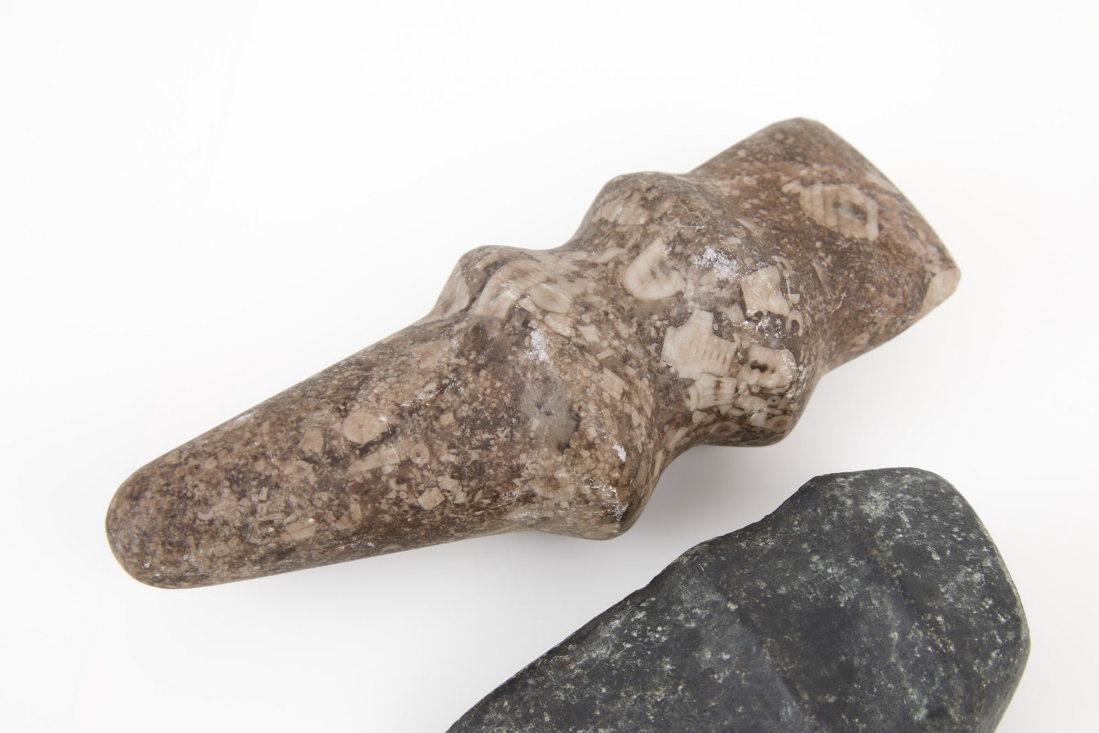 (2) NATIVE AMERICAN STONE TOOL ARTIFACTS/CELTS - 7