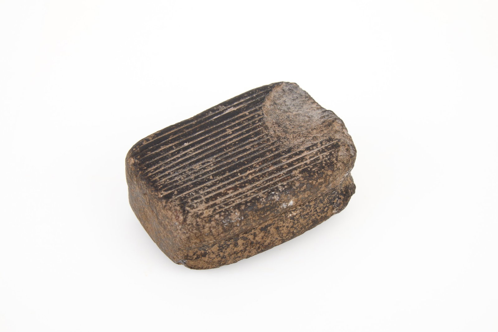 PRE-COLUMBIAN BLACKSTONE BARK BEATER (1 of 7)