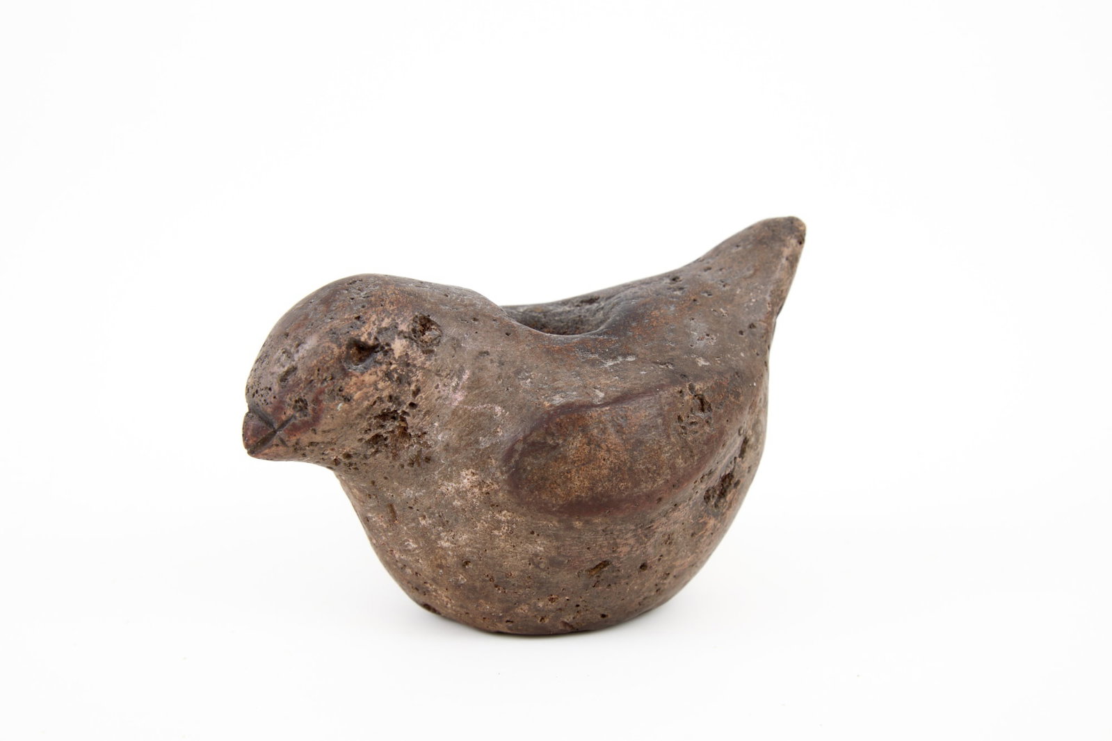 NATIVE AMERICAN CARVED STONE EFFIGY PIPE (1 of 7)