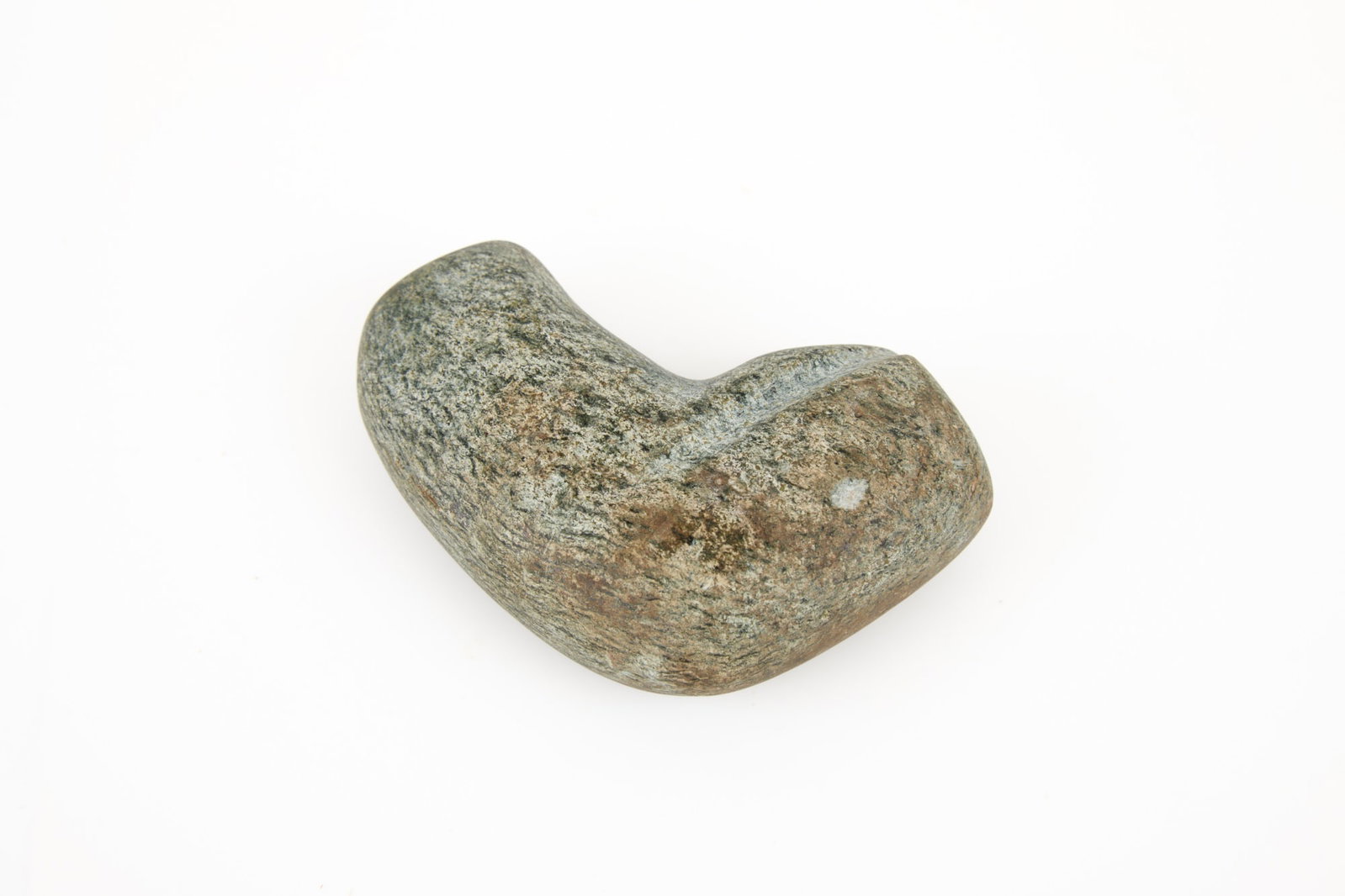 UNFINISHED CARVED SERPENTINE PIPE BOWL (1 of 7)