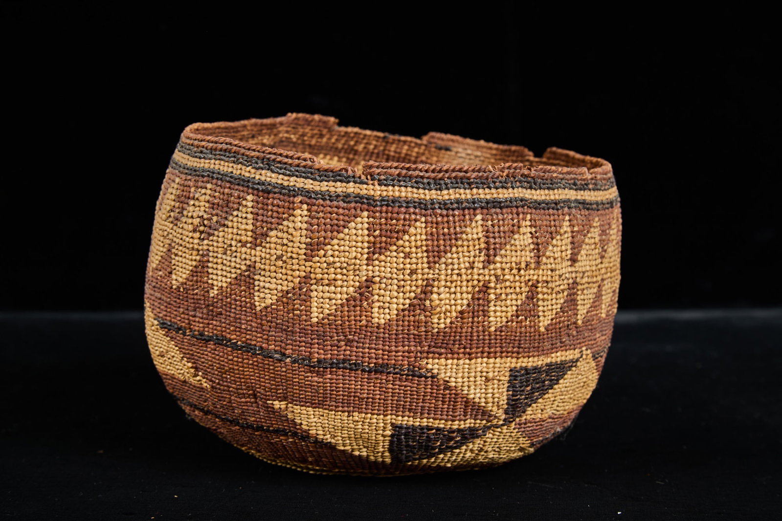 VINTAGE PACIFIC NORTHWEST NATIVE AMERICAN BASKET (1 of 8)