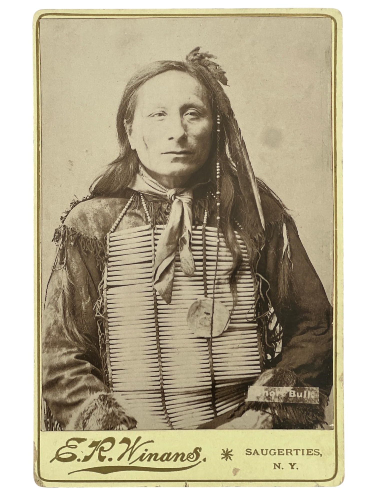 SHORT BULL CABINET CARD (1 of 3)