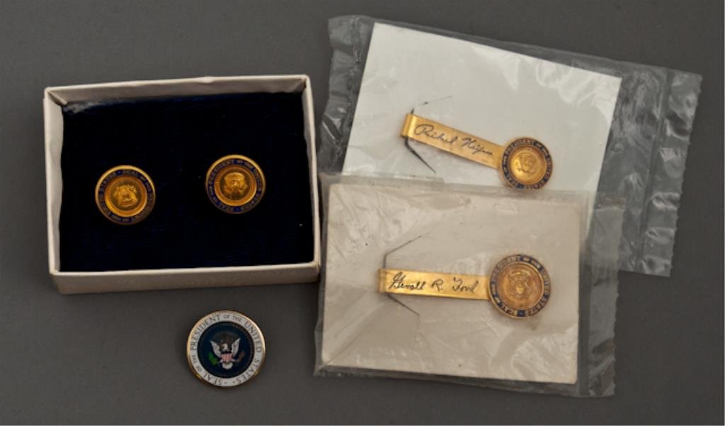 presidential tie clip