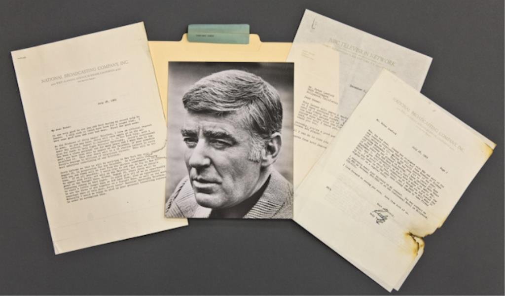 "Tonight Show" Starring Peter Lawford: (File) entitled "Tonight Show" with correspondence dating from 1968 to 1969 between Ed MacMahon (photocopy), NBC concerning Jerry Lewis Telethon, expense reimbursements, "Tonight Show" contracts with 