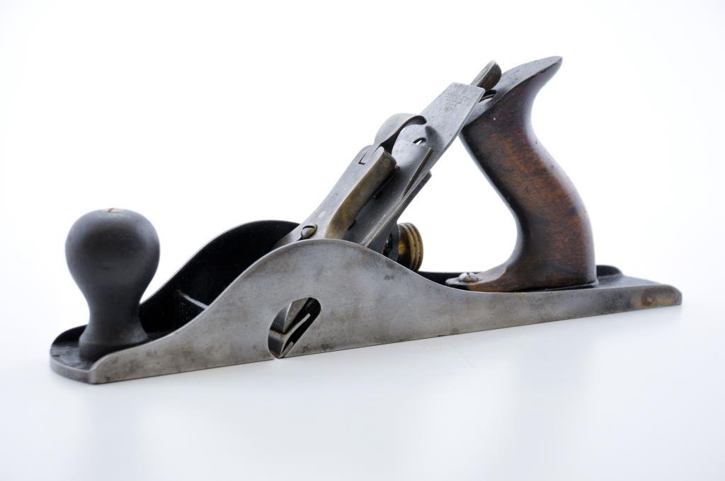 Stanley #10 Carriage Maker's Plane: 13” X 2 1/8” Type 7 Stanley blade marking, 1910 – 1920. Condition: good