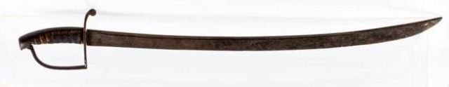 N STARR & CO US CAVALRY SABRE SIGNED & DATED 1798: Starr's cavalry saber of 1798 was the first official U.S. Sword as it was the first sword made under contract to the United States government after the Revolution. The contract was for only 2,000 swor