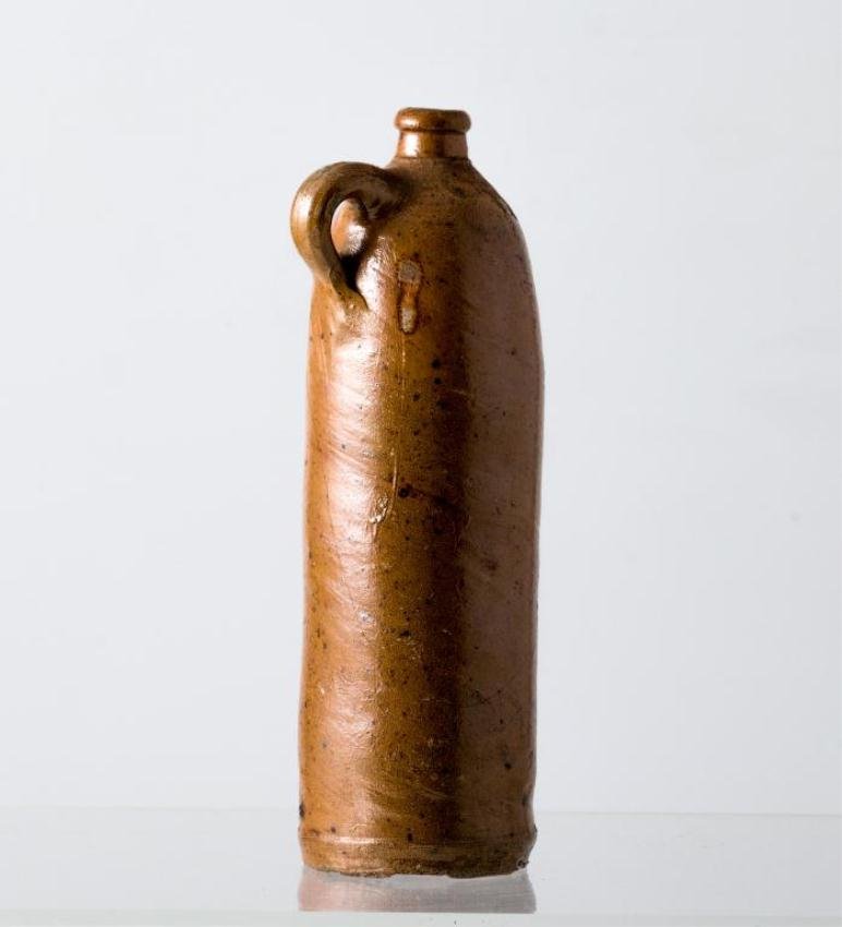 STONEWARE BOTTLE: Stamped ""KAN"" within circle. Height 11 inches