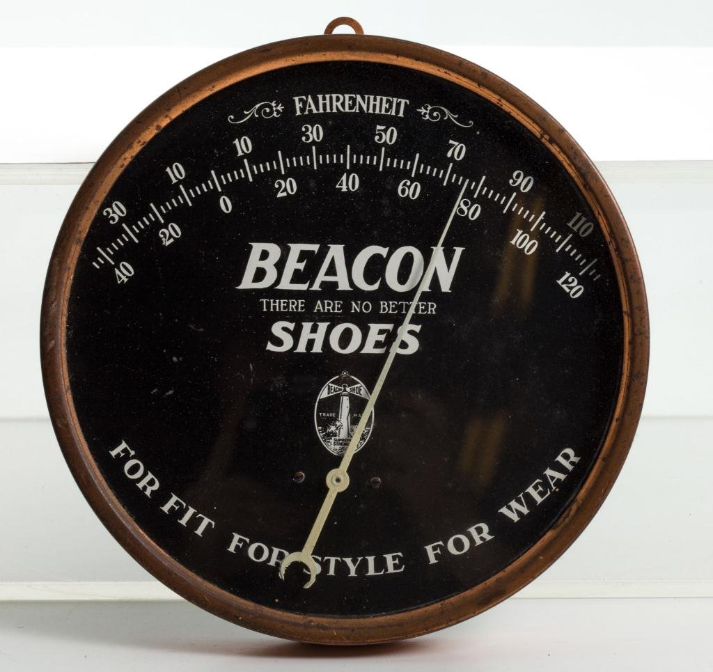 Beacon Shoes Advertising Thermometer (1 of 5)