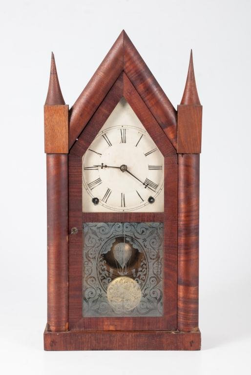 Terry & Andrews Bristol CT Steeple Clock c.1860 (1 of 7)