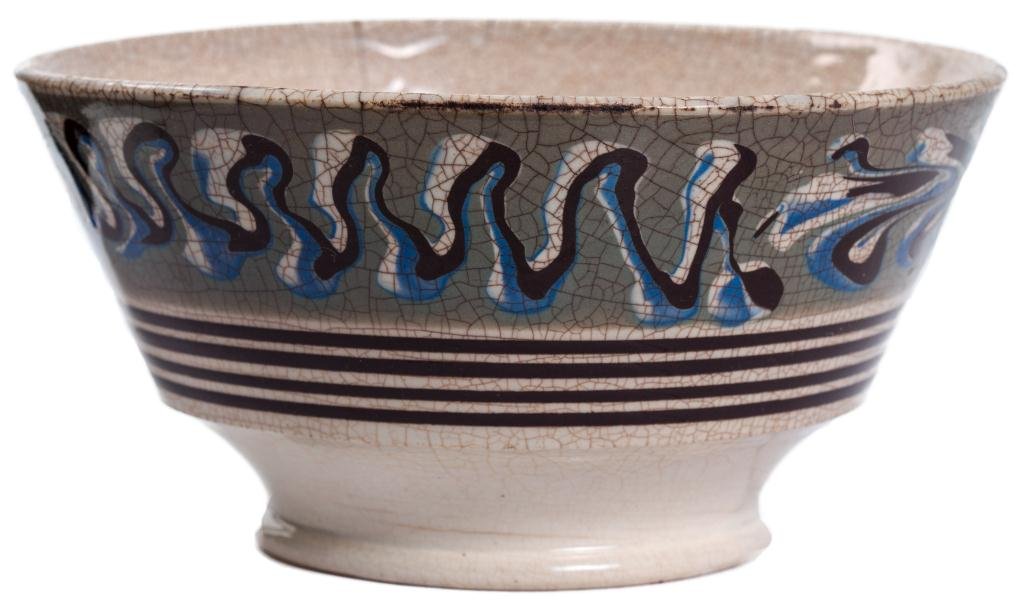Mochaware London-Shape Stylized Earthworm Bowl (1 of 4)