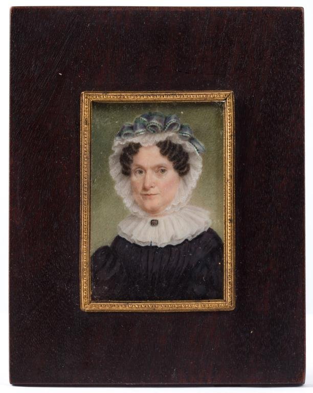 (19th c.) Portrait Miniature of Phoebe Ford? (1 of 4)