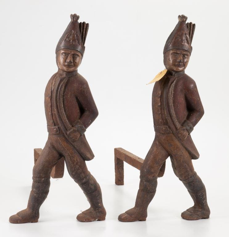 (19th c.) Hessian Andirons (1 of 7)