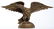(Early 20thc) Carved & Painted Wooden Eagle Finial