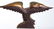 (Early 20thc) Carved & Painted Wooden Eagle Finial - 2