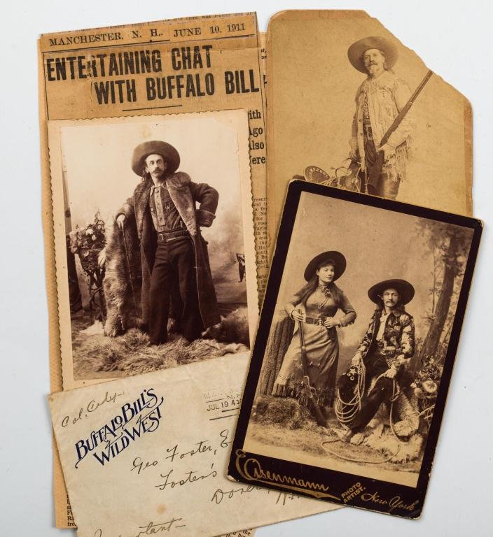 "Long Star Harry",  "Buffalo Bill" & Annie Oakley (1 of 5)