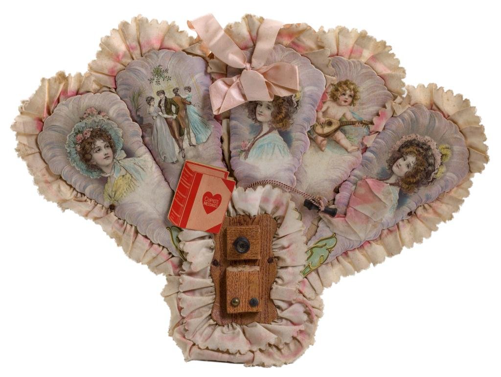 Elaborate Victorian Wall Pocket Valentine (1 of 8)