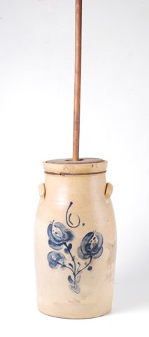 (6) Gallon Stoneware Butter Churn (1 of 5)