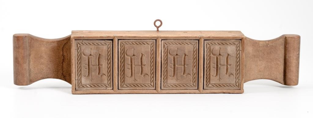 Maple Changeable (4) Stamp Butter Mold w/ Handles (1 of 4)