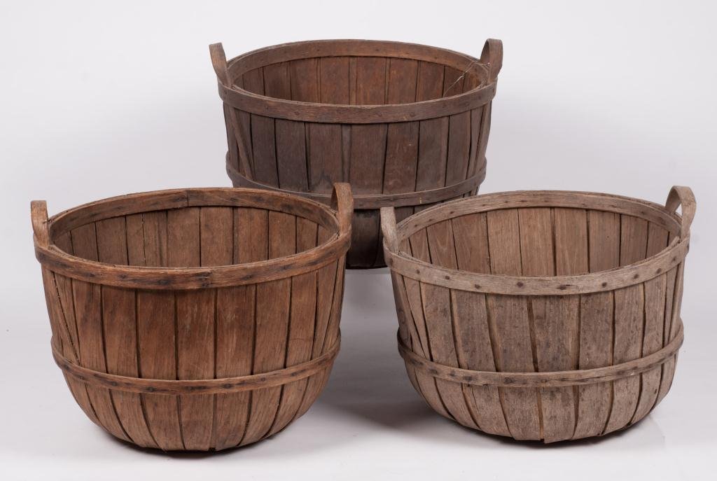 (3) Split Ash Apple Baskets (1 of 4)