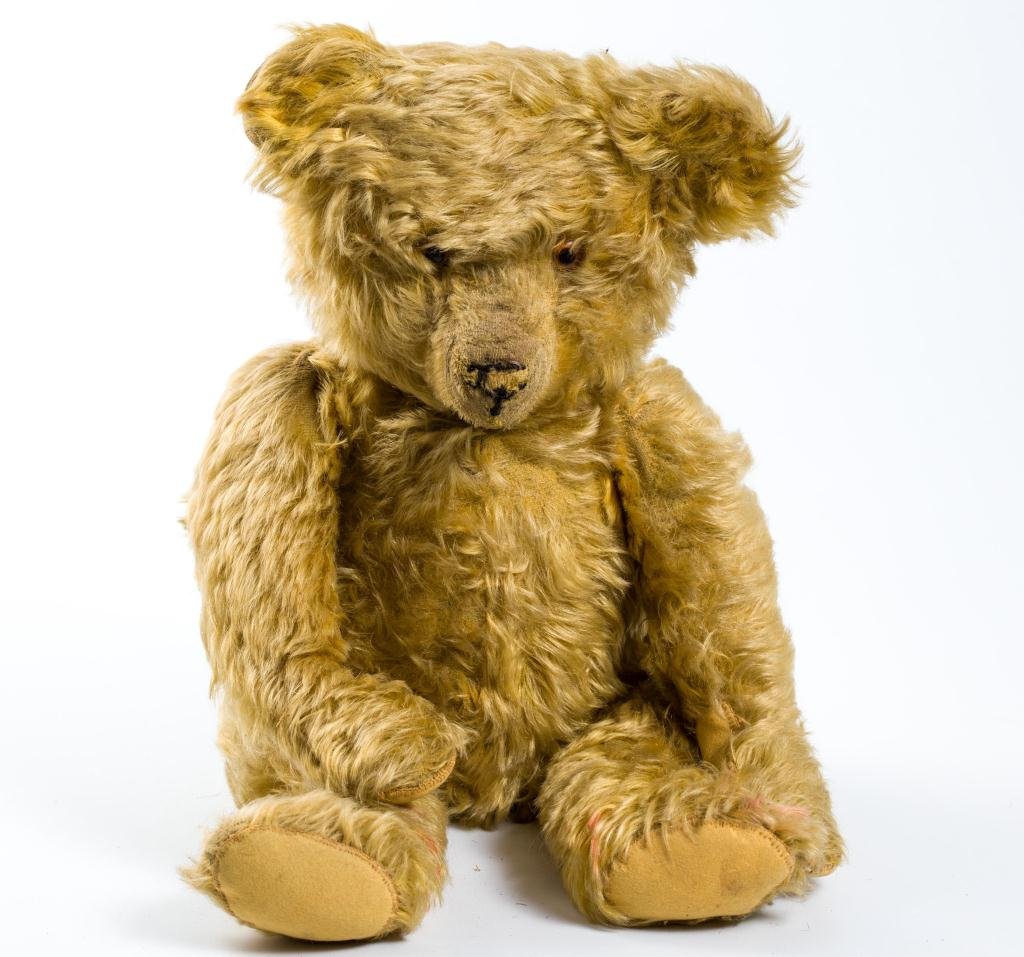 Large Vintage Jointed Mohair Teddy Bear (1 of 8)