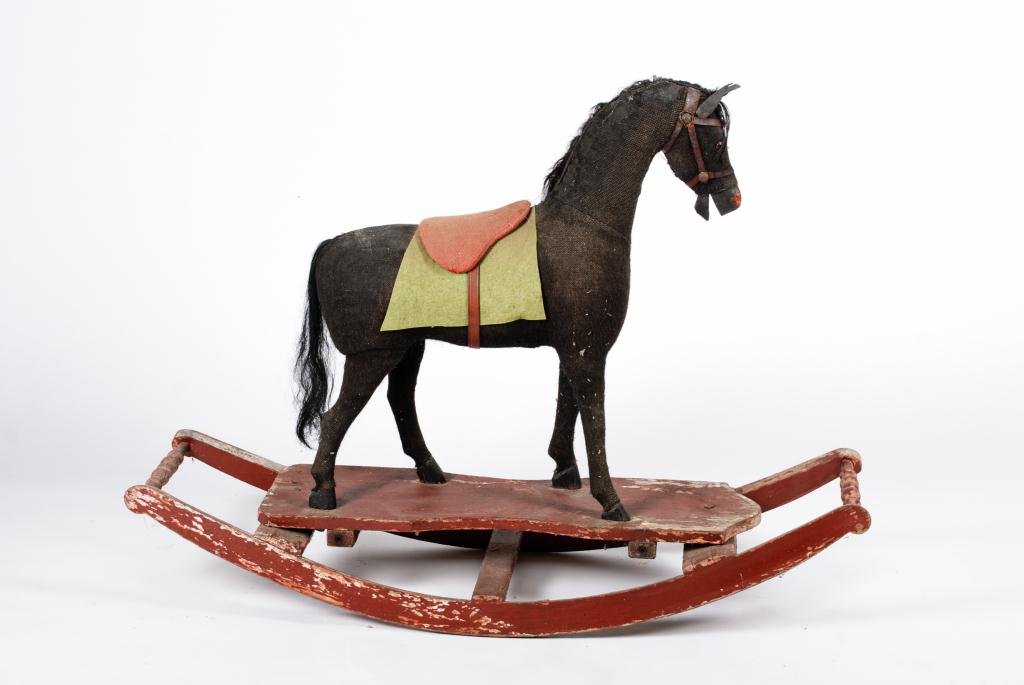 (19th/20th c.) Toy Rocking Horse (1 of 8)