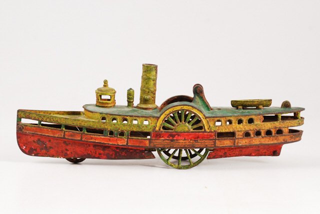 Harris "City of New York" Side Wheel River Boat (1 of 5)