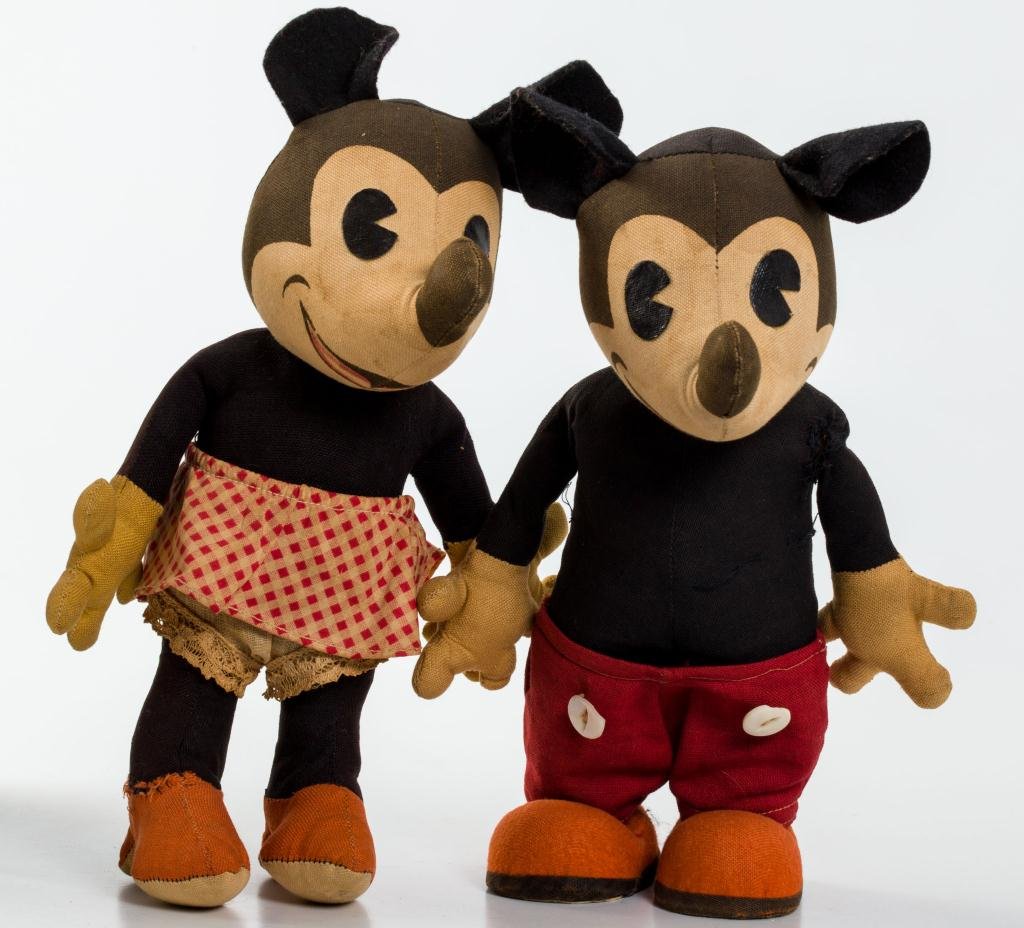 knickerbocker mickey mouse doll