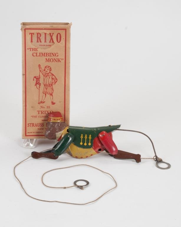 Trixo Toy "The Climbing Monk" Strauss MFG. Co. (1 of 6)